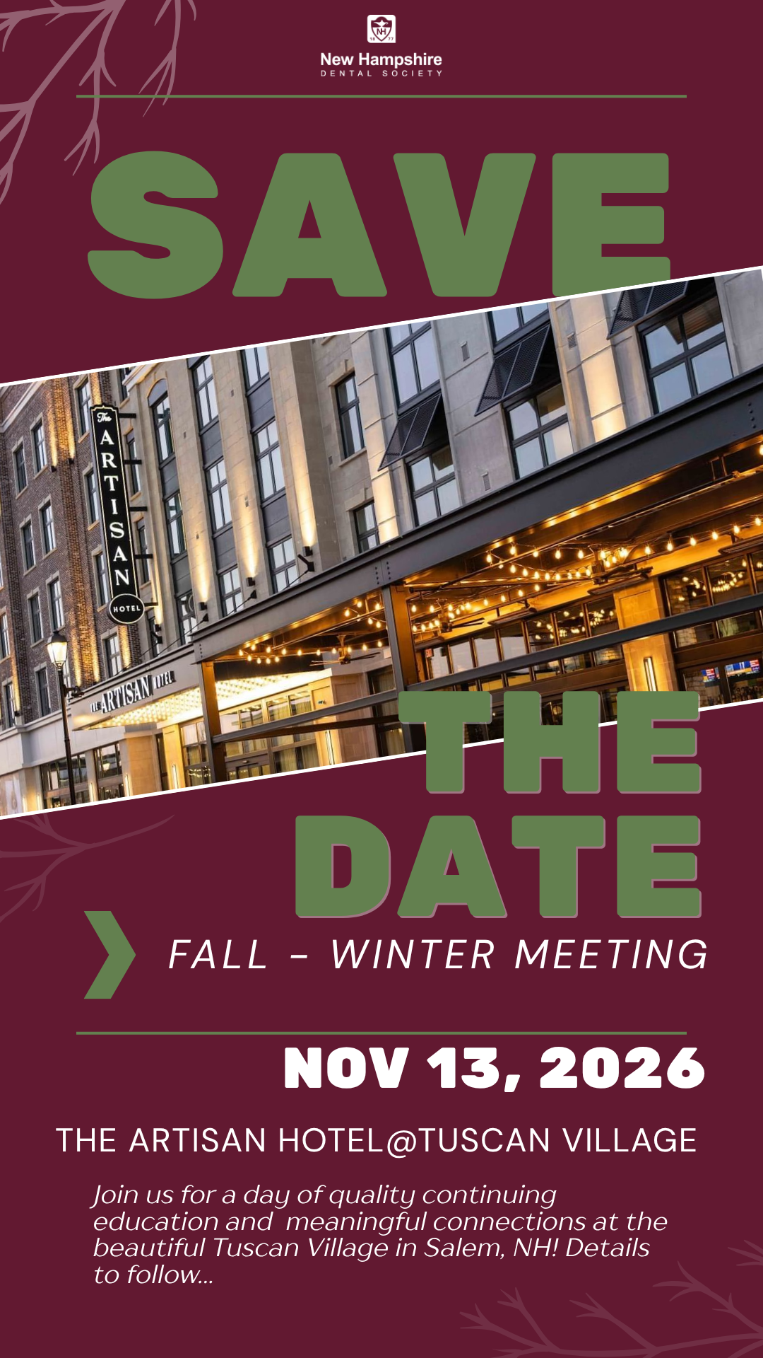 SAVE THE DATE WEBSITE 11.13.26